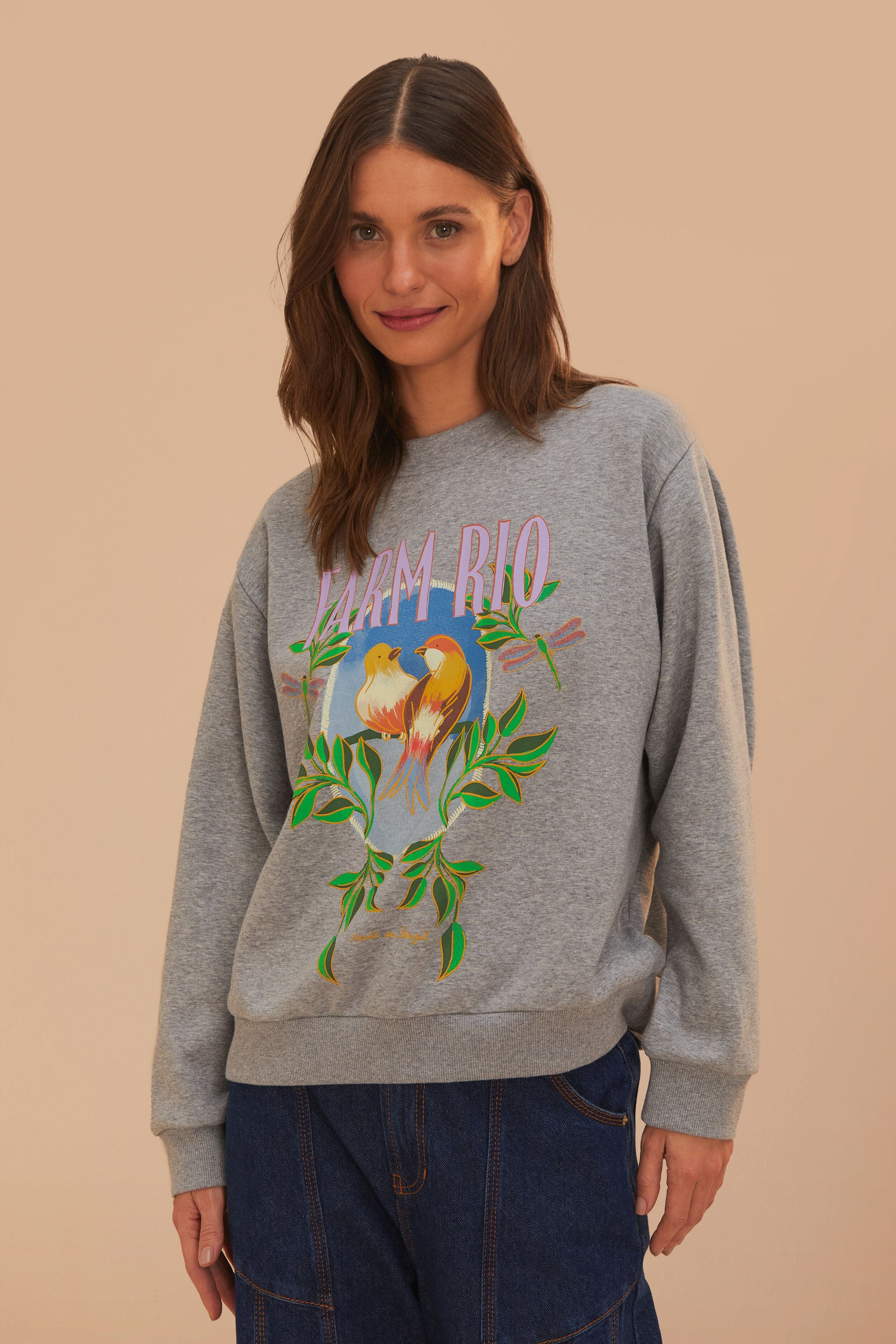 Rio Grey Sweatshirt by Farm