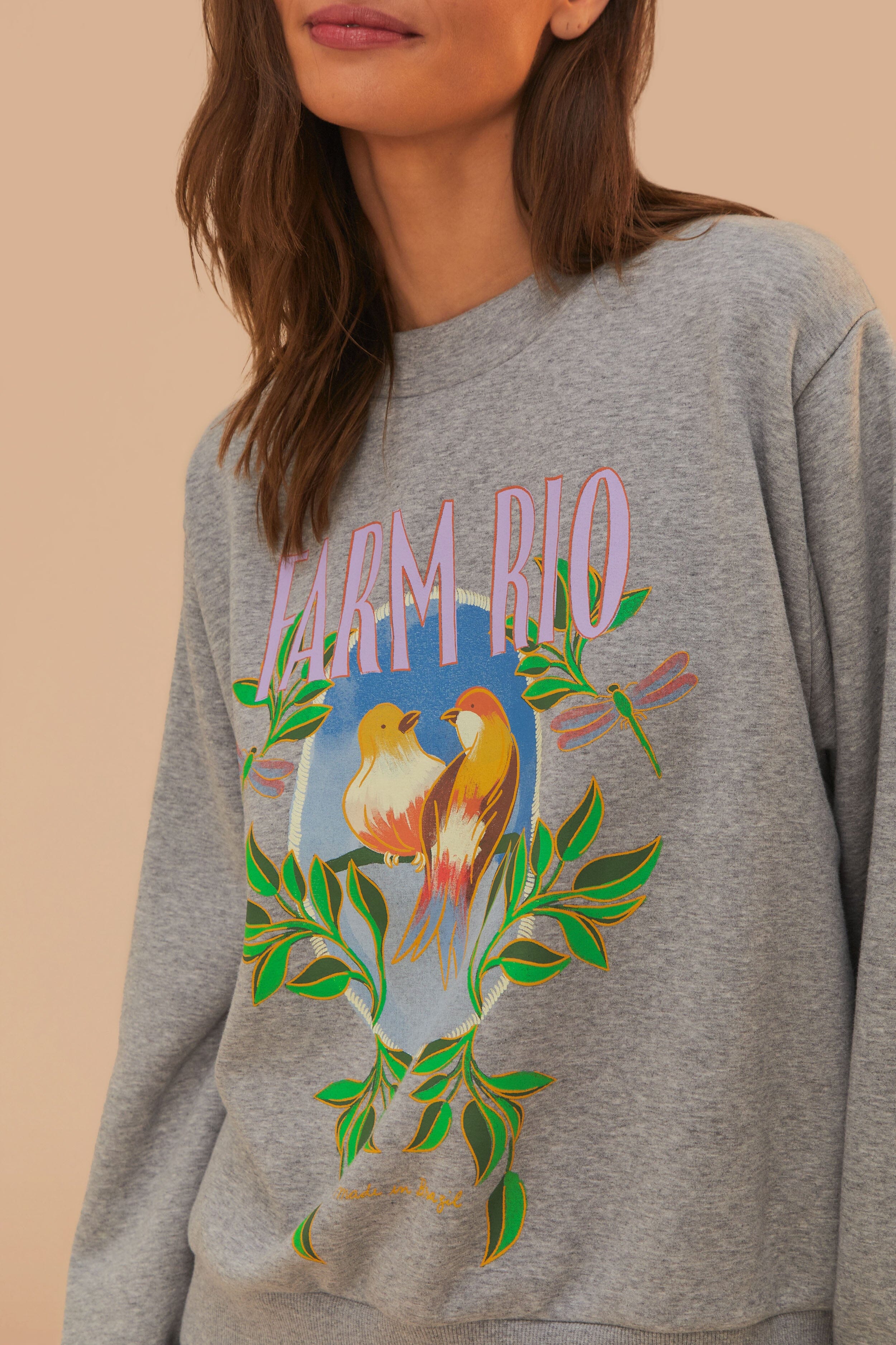 Rio Grey Sweatshirt by Farm
