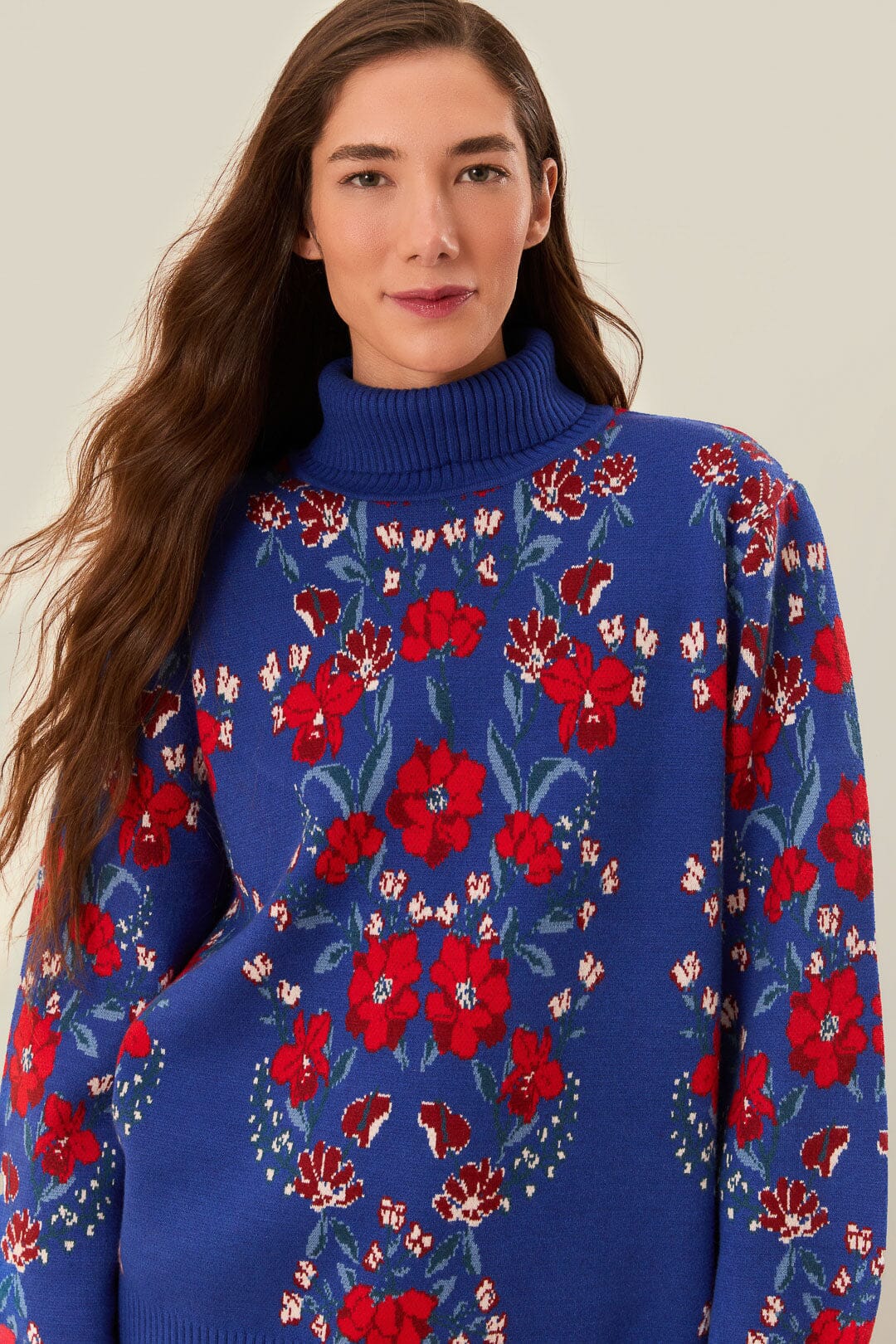 Butterflower Knit Sweater for Women