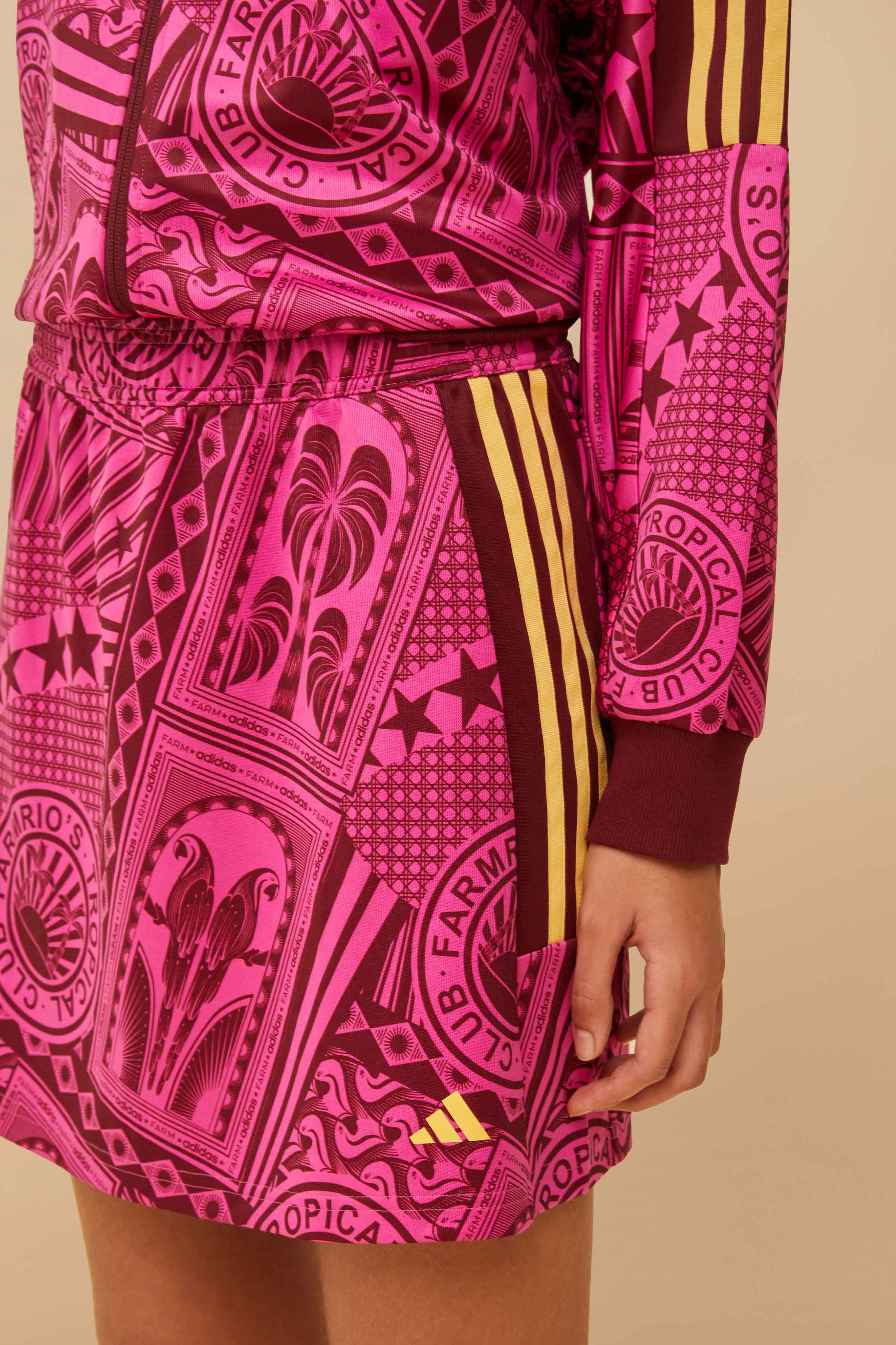 Adidas Pink Club Skirt for Active Wear