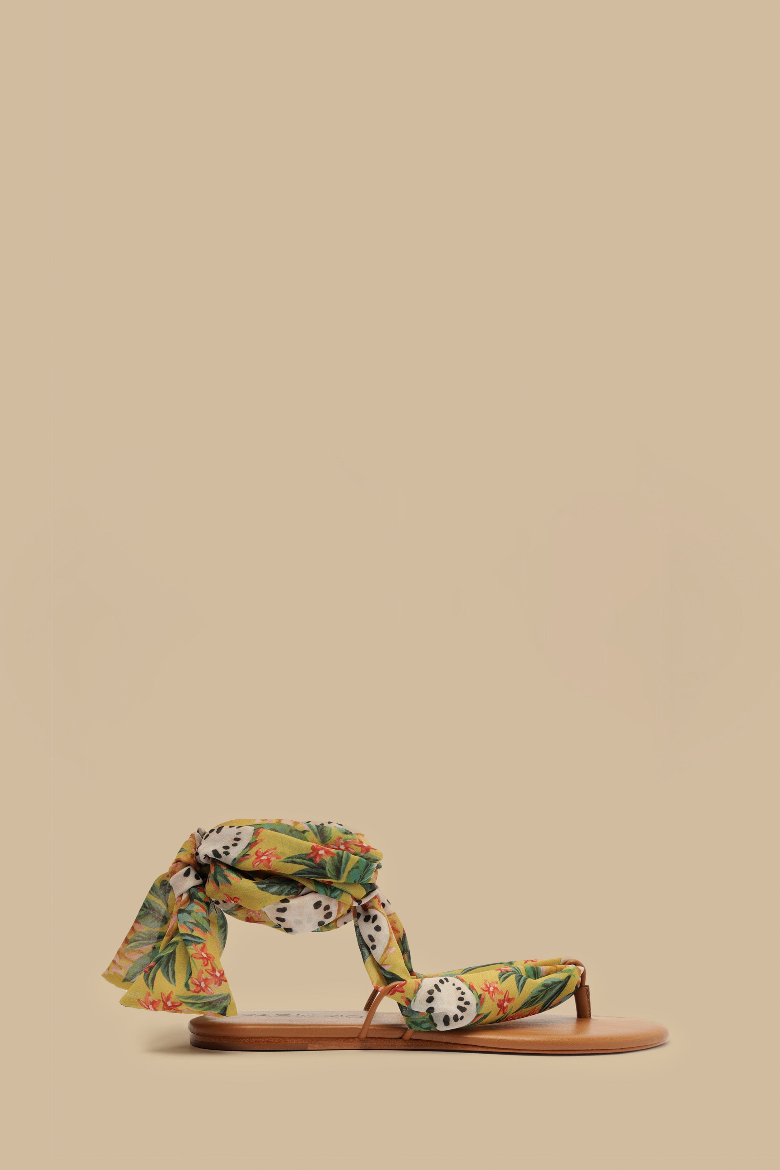 Biriba Strappy Scarf Sandals for Women
