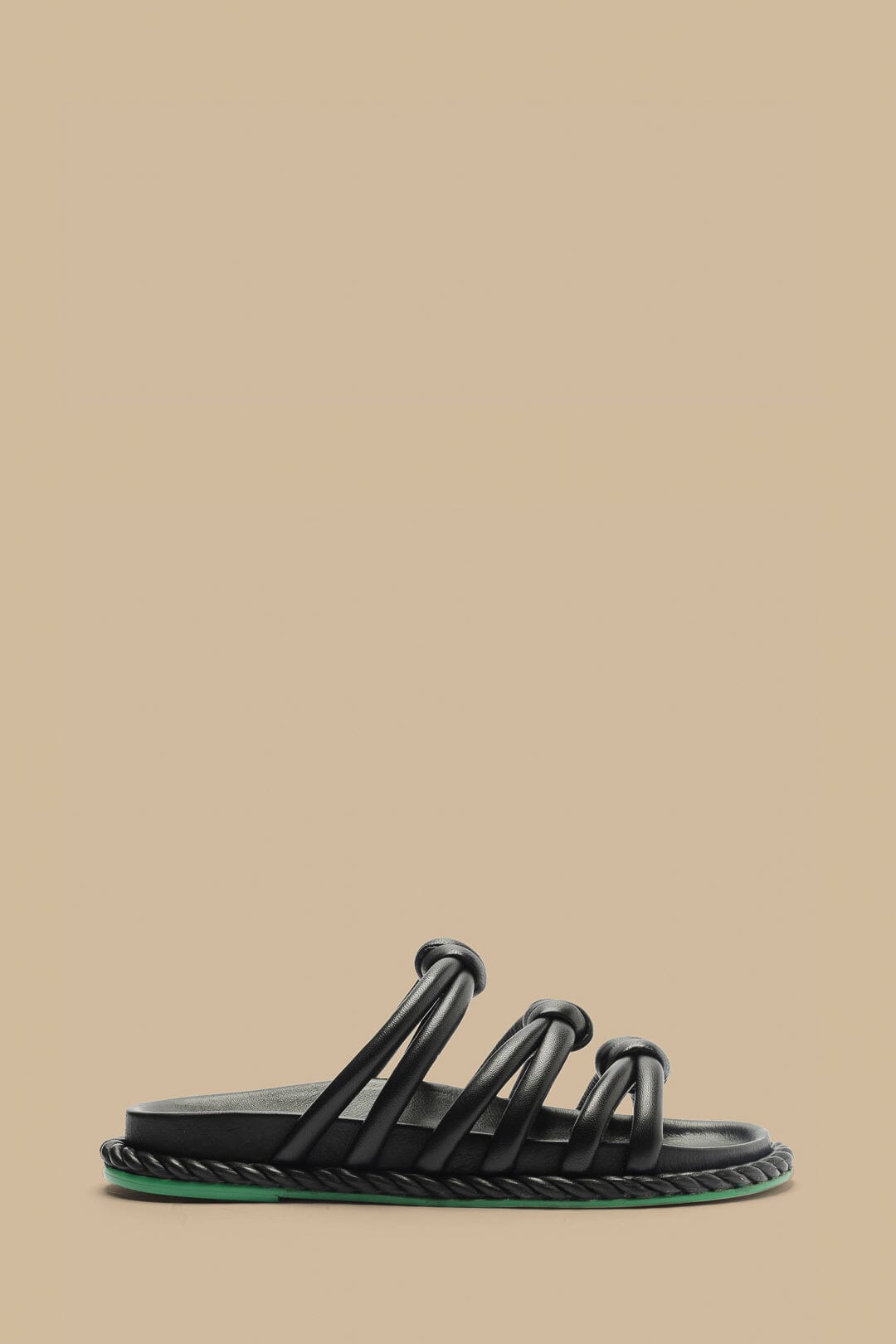 Stylish Black Flat Sandals for Women