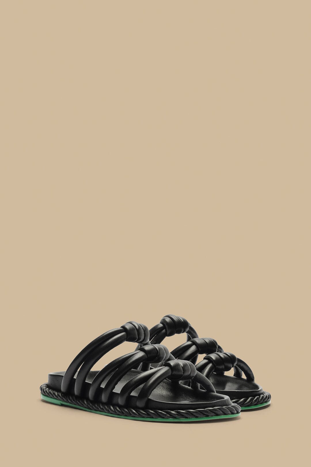 Stylish Black Flat Sandals for Women