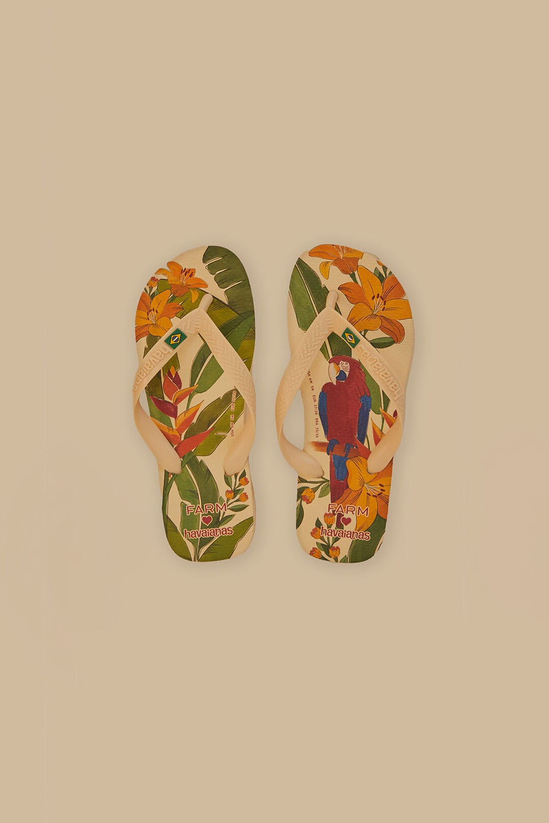 Havaianas Farm Ararinhas Flip Flops