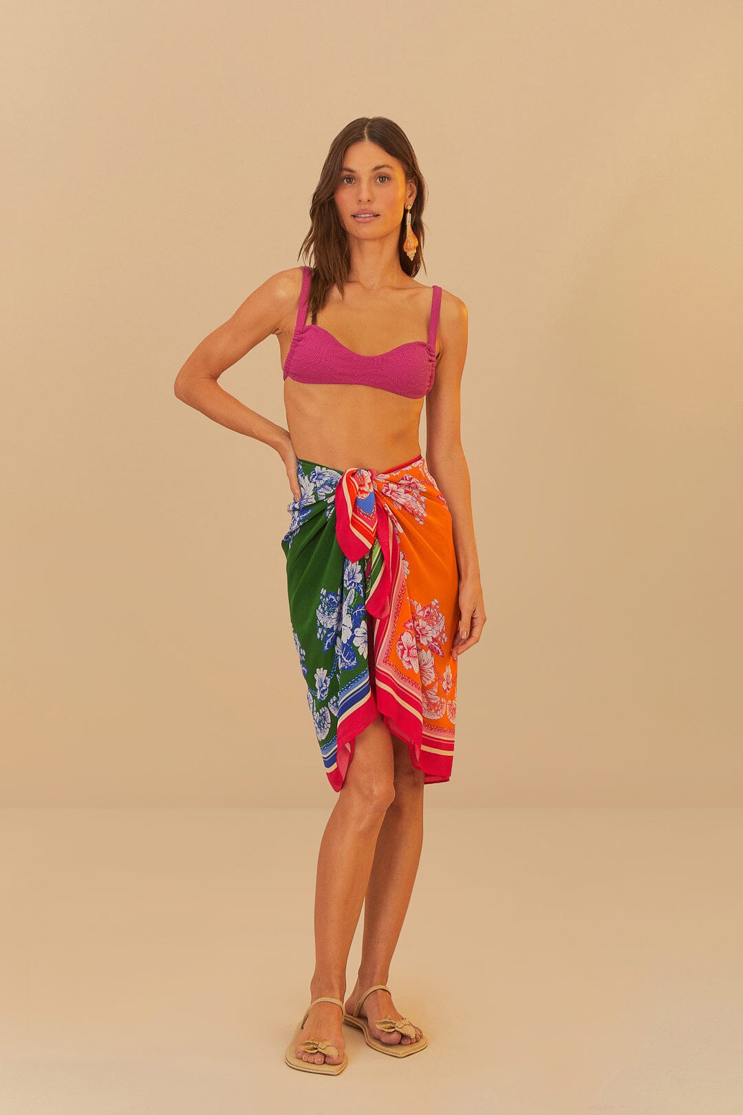 Floral Elegance Mixed Scarves & Sarong