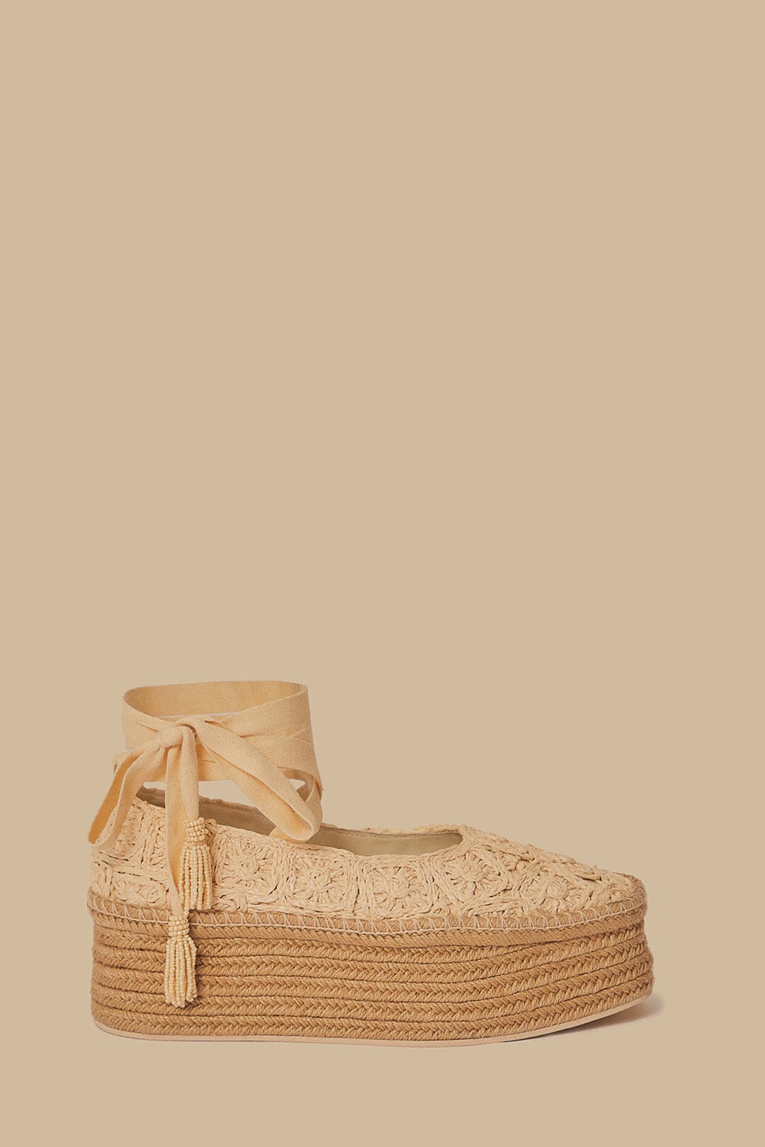 Ballerina Flatform Espadrille Sandals for Women