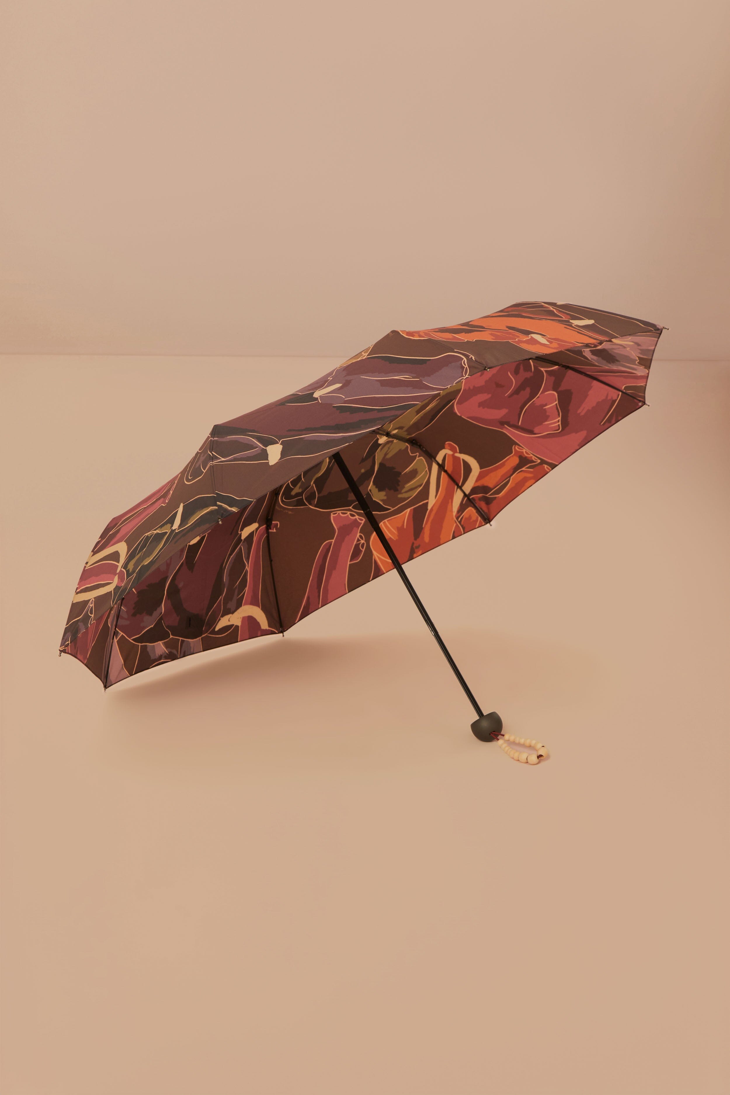 Stylish Elephant Print Umbrella for Rain Protection